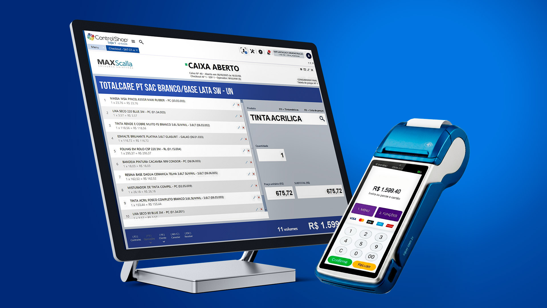 Checkout Integrado com TEF IP