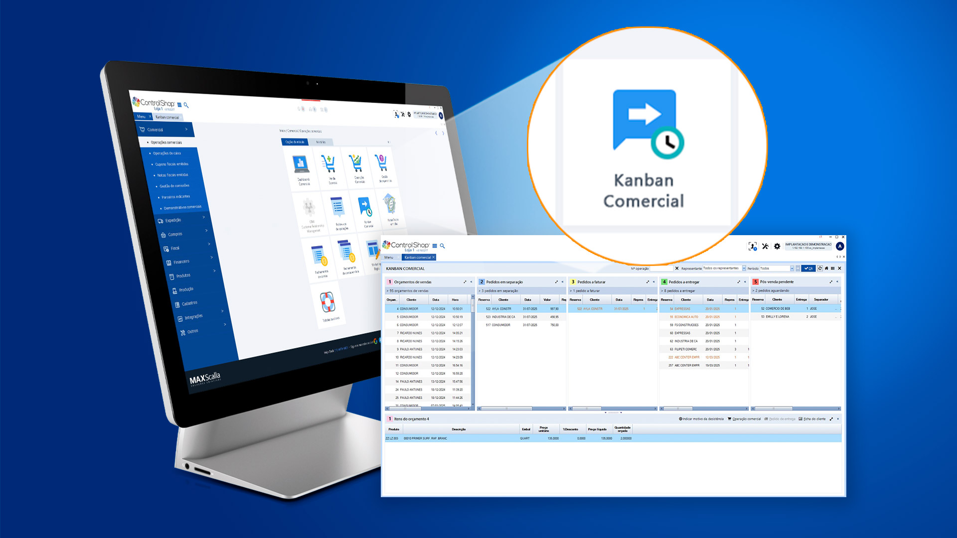 Kanban Comercial